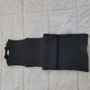 Midi Dress, Brand: Forever21, Size: S, Color: Dark Grey